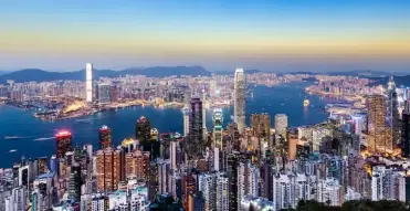 Hong Kong city view