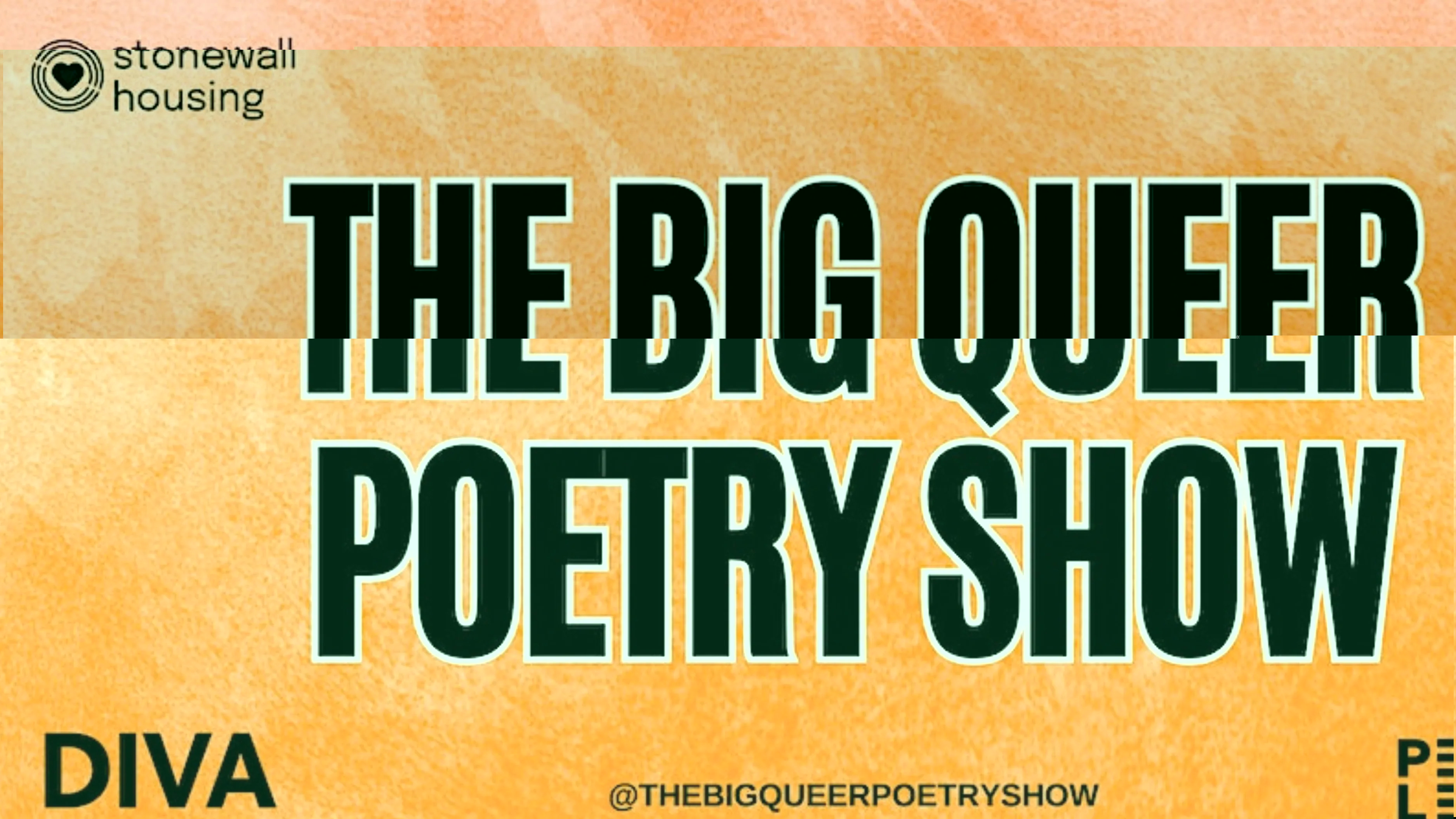 The Big Queer Poetry Show 2023