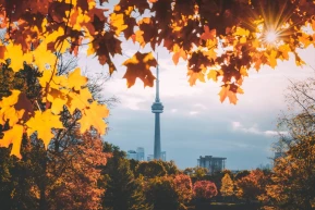 Toronto in the fall