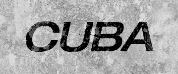 CUBA (zwart)