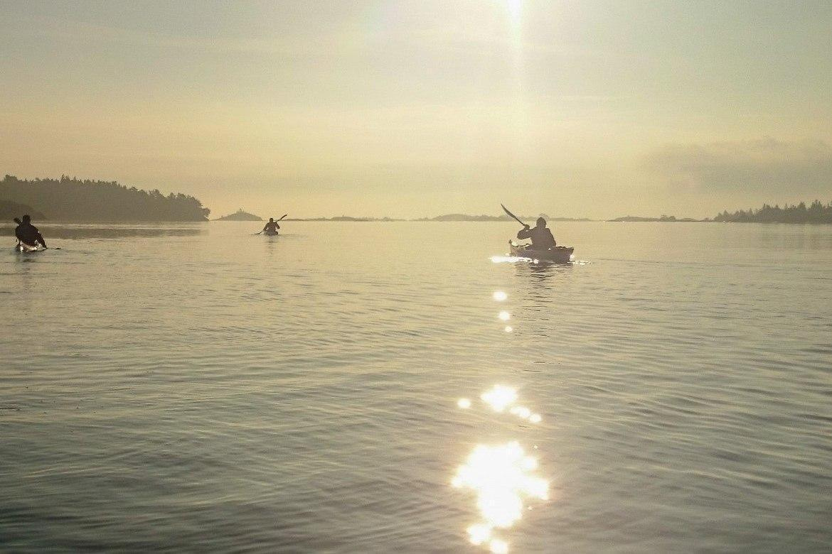 Guided Summer Evening Sea Kayak Tour ng Turku Archipelago