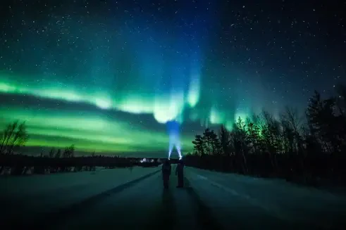 Aurora Hunting Photo Tour Rovaniemi