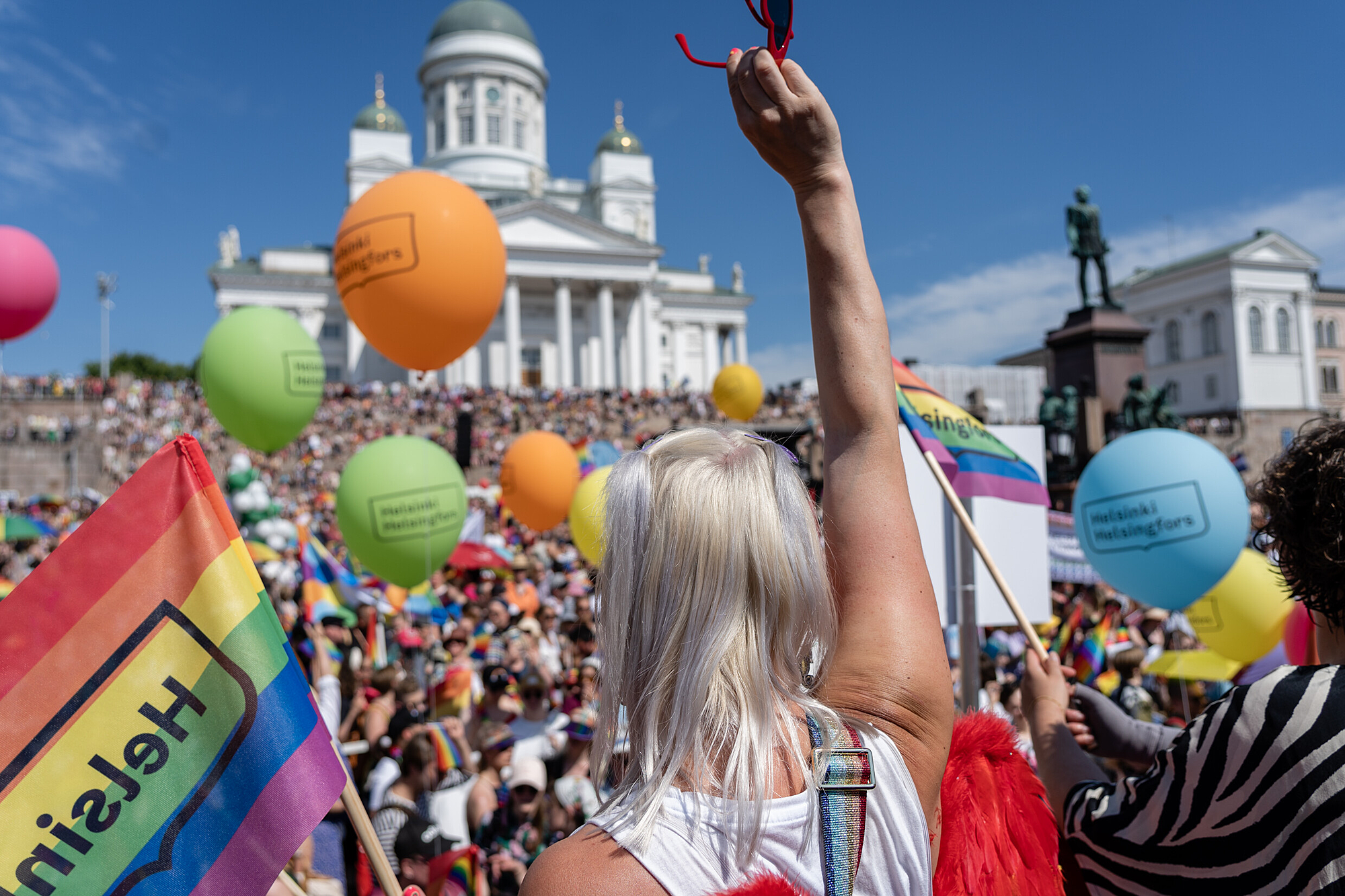 Rainbows in the North: Helsinki's Embrace of Love, Light, and Liberty