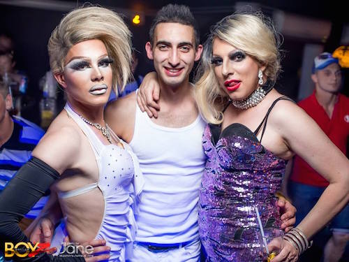 Gay-Tanzparty im BoyZ Club in Moskau