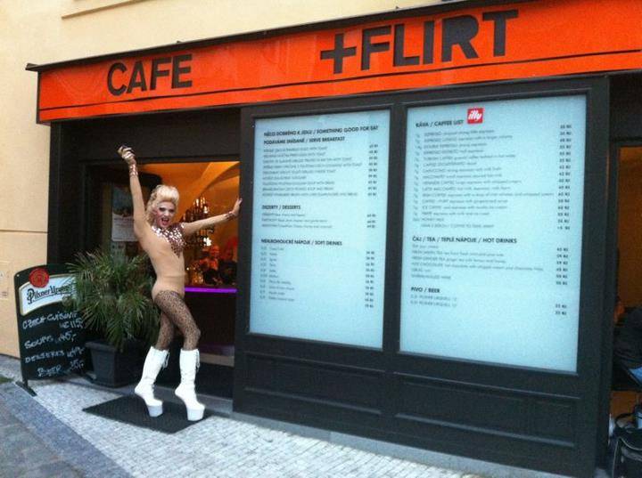 Cafe Bar Flirt Gay Bar Prag