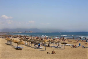 Playa de las Arenas e Playa de la Malvarrosa