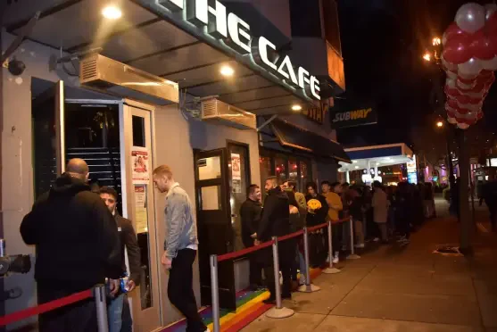 The Cafe San Francisco gay bar