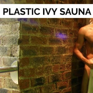 Kunststoff-Efeu-Sauna