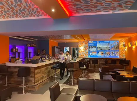 Blond gay bar in Berlin