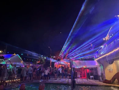 Key West Pride Rainbow Flag