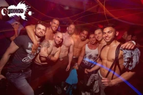 Bukkake gay dance party in Dublin