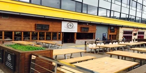 Blonde Barrel Newcastle Upon Tyne gay bar Times Square smoking area